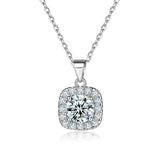 Zircon S925 Sterling Silver Necklace for Women