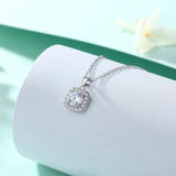 Zircon S925 Sterling Silver Necklace for Women