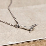 925 Silver Whale Necklace Ocean Animal Pendant