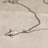 925 Silver Whale Necklace Ocean Animal Pendant