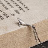925 Silver Whale Necklace Ocean Animal Pendant