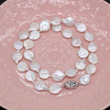 Freshwater Pearl Necklace Irregular Wedding Party Jewelry