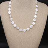 Freshwater Pearl Necklace Irregular Wedding Party Jewelry