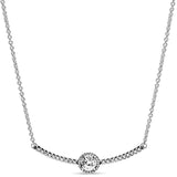 Elegant Crystal Necklace Sparkles with Timeless Elegance