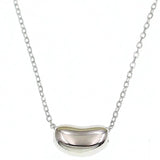 925 Sterling Silver Peas Pendants Necklace for Women Bride Wedding