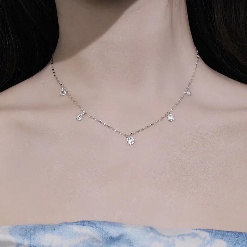 Lolita Style Pendant Necklace 925 Jewelry for Women