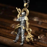 Retro Monkey Necklace for Men