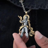 Retro Monkey Necklace for Men