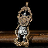 Retro Pendant Necklace Men's Amulet Jewelry