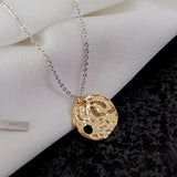 S925 Sterling Silver Portrait Pendant Necklace