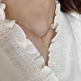 925 Silver Cross Chain Necklace Christian Crucifix Pendant Jewelry