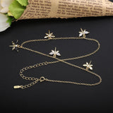 SloveCabin Sterling Silver Dargonfly Choker Necklace