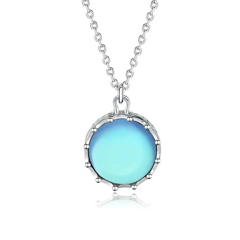 Moonstone Pendant Necklace for Women Wedding Party Gift