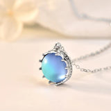 Moonstone Pendant Necklace for Women Wedding Party Gift