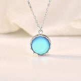 Moonstone Pendant Necklace for Women Wedding Party Gift