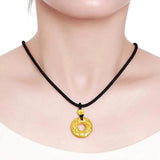 18K Safety Buckle Necklace Fine Jewelry for Men Women
