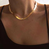 24K Plated Zircon Necklace Pendant Chain Wedding Anniversary