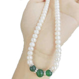 8-9mm Nearround Freshwater Pearl Necklace for Women
