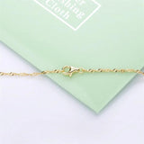 925 Sterling Silver Zircon Lucky Smile Face Pendant Necklace