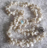 Keshi Freshwater Pearl Necklace 2Row