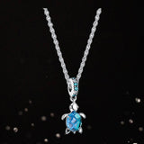 Robot Galaxy Series Silver Necklace Women Gift