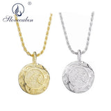925 Silver Lucky Pendant Long Chain Necklace Jewelry Gift