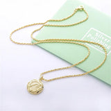 925 Silver Lucky Pendant Long Chain Necklace Jewelry Gift