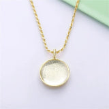 925 Silver Lucky Pendant Long Chain Necklace Jewelry Gift