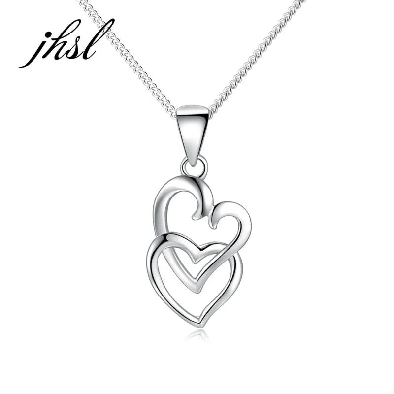 S925 Silver Women's Necklace & Mini Heart Pendant