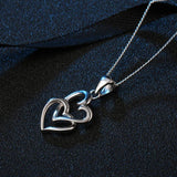 S925 Silver Women's Necklace & Mini Heart Pendant
