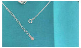 925 Silver Lucky Rat Pendant Necklace with Zircon Ashake Mouse