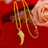 Classic 14K Spike Pendant for Men and Women