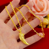 Classic 14K Spike Pendant for Men and Women