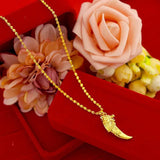 Classic 14K Spike Pendant for Men and Women