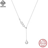 925 Silver Freshwater Pearl Necklace with Pendant GPN18