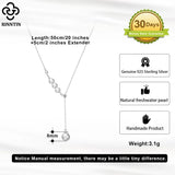 925 Silver Freshwater Pearl Necklace with Pendant GPN18