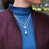Conch Pendants Necklace 925 Sterling Silver for Women