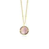 Vintage Baroque Pearl Necklace 925 Sterling Silver Pendant