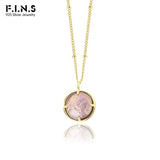 Vintage Baroque Pearl Necklace 925 Sterling Silver Pendant