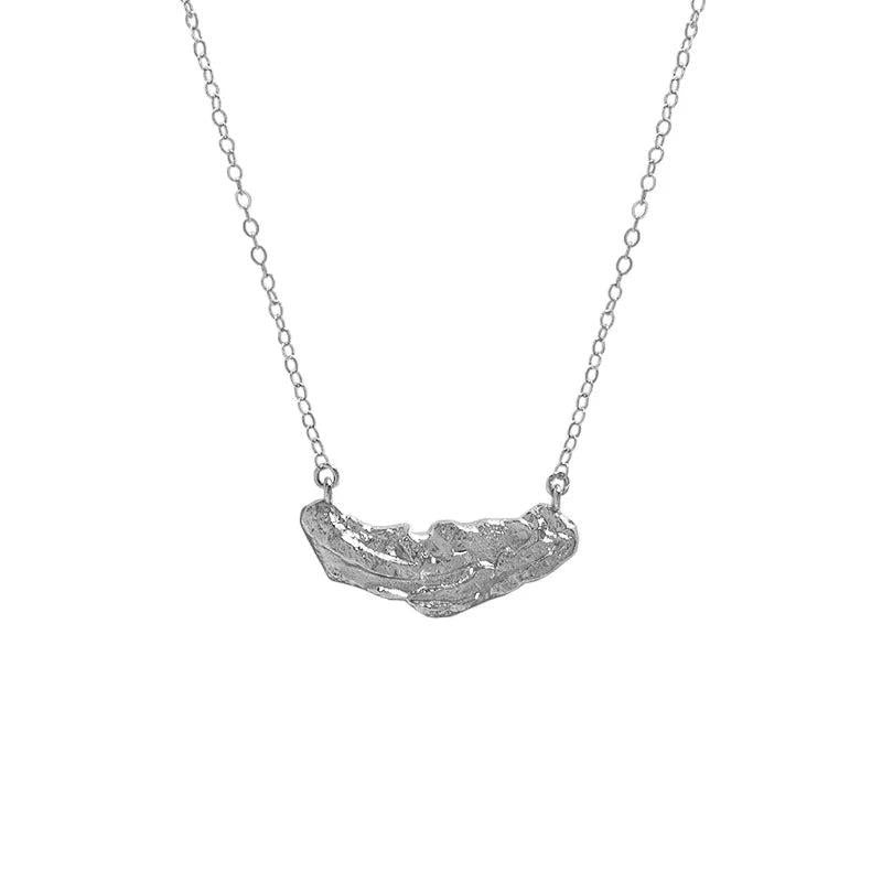F.I.N.S Minimalist S925 Silver Necklace Pendants for Women