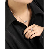 F.I.N.S Minimalist S925 Silver Necklace Pendants for Women