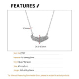 F.I.N.S Minimalist S925 Silver Necklace Pendants for Women