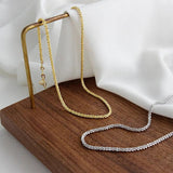 925 Sterling Silver Choker Necklaces Women INS Starry Cauliflower Boho Chain
