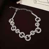 925 Sterling Silver Clavicle Chain Necklace Cute/Romantic Chokers for Party