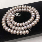 8mm Lavender Freshwater Pearl Necklace