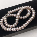 8mm Lavender Freshwater Pearl Necklace