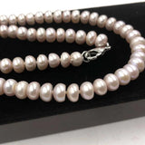 8mm Lavender Freshwater Pearl Necklace