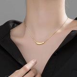 Sweet S925 Silver Water Drop Clavicle Chain Necklace
