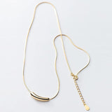 Sweet S925 Silver Water Drop Clavicle Chain Necklace