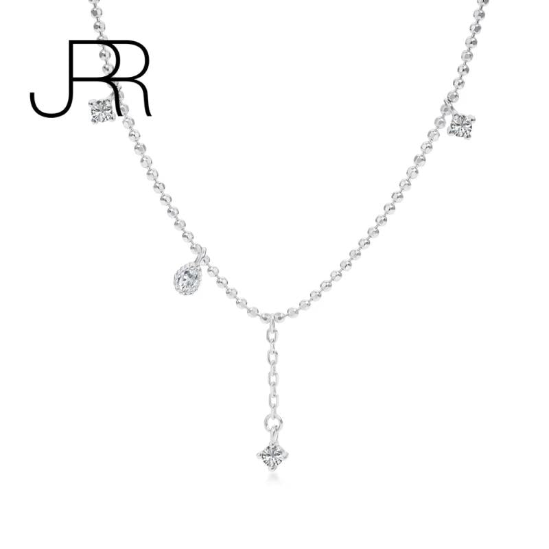 925 Silver VVS1 D Moissanite Diamond Pendant Necklace